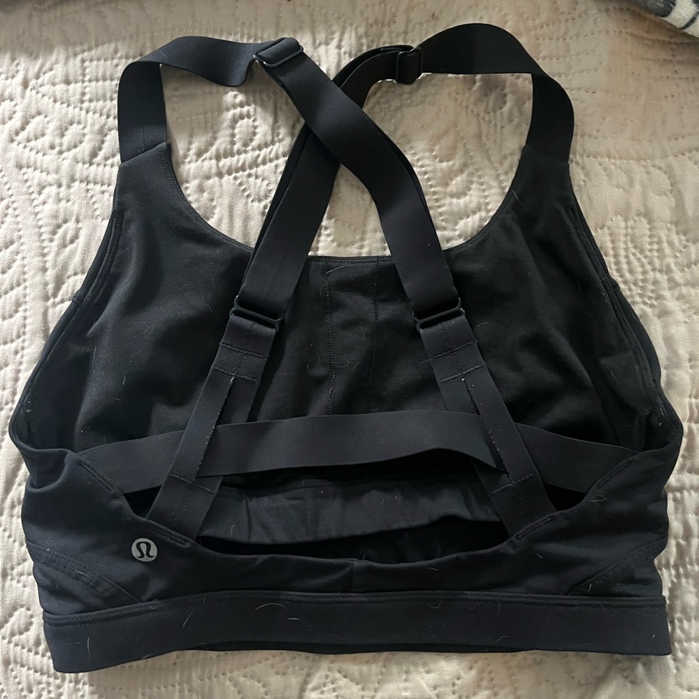 lululemon athletica Black Sports Bra